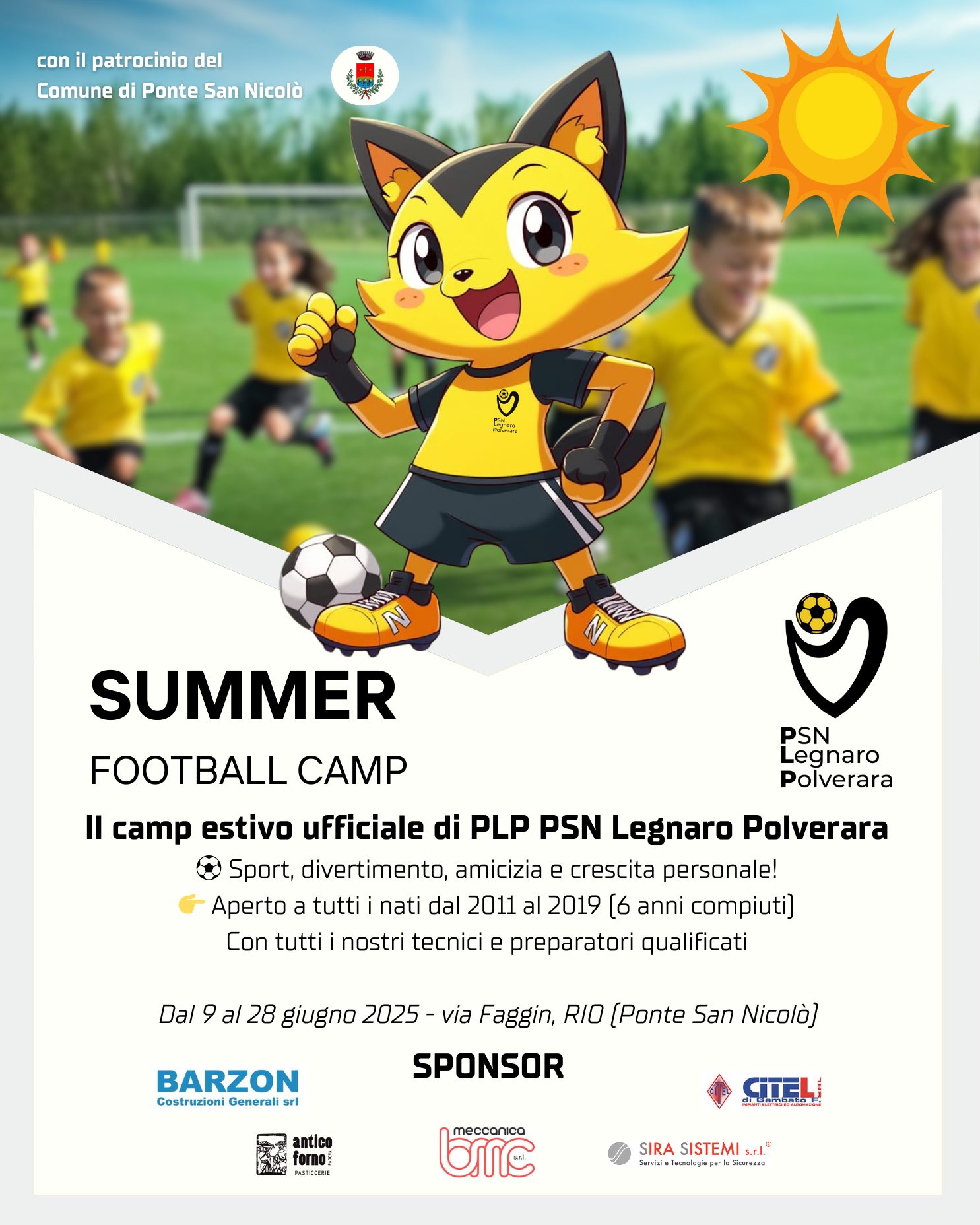 PLP SUMMER FOOTBALL CAMP 2025