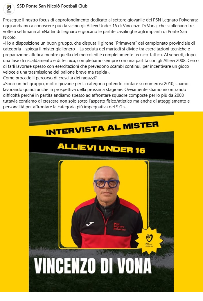 Intervista Vincenzo Di Vona